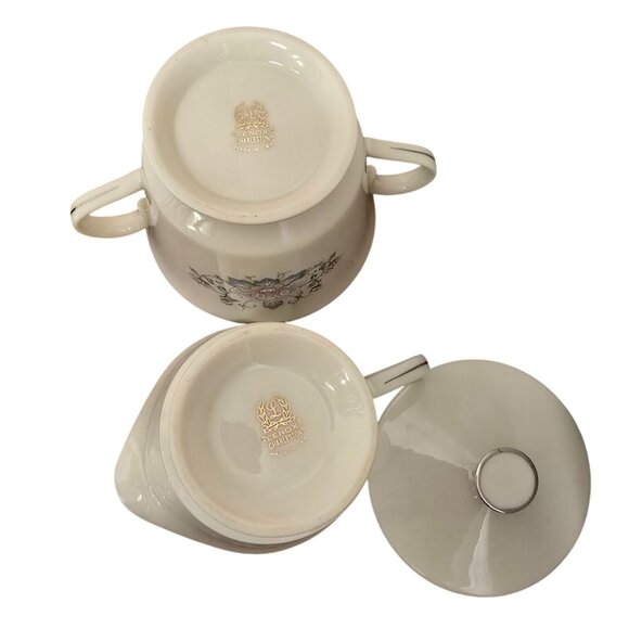 Lenox Charleston Creamer & Sugar Bowl w/ Lid - Picture 8 of 8